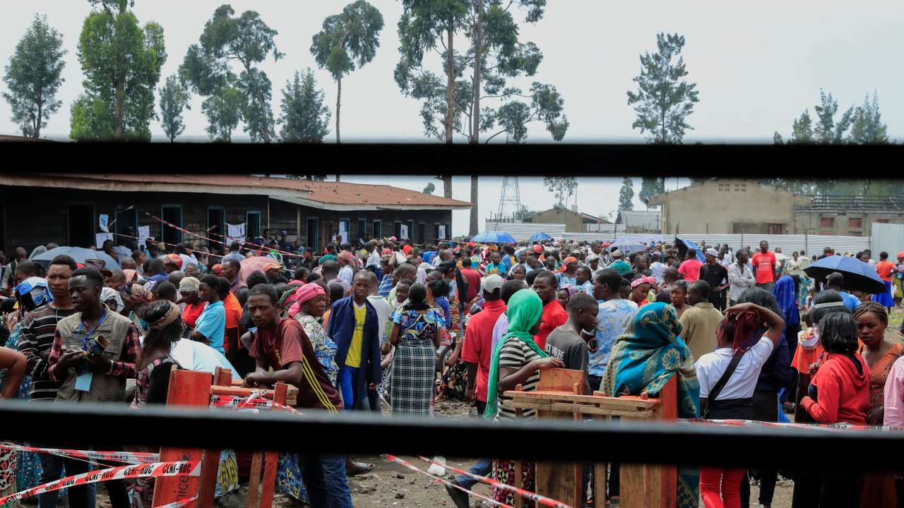 Congo holds presidential election in Nyiragongo