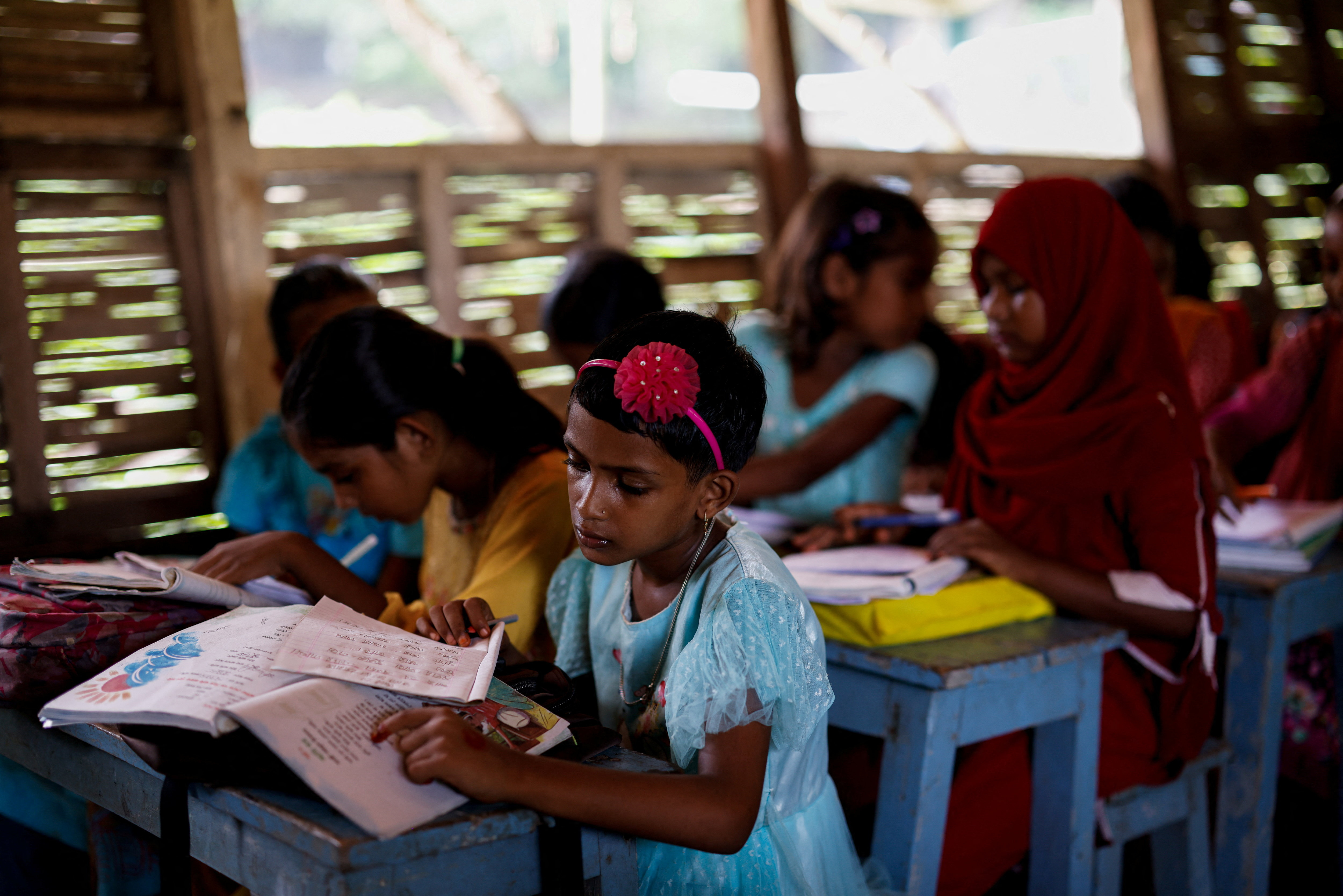 Boat school keep education afloat in flood-prone Bangladesh