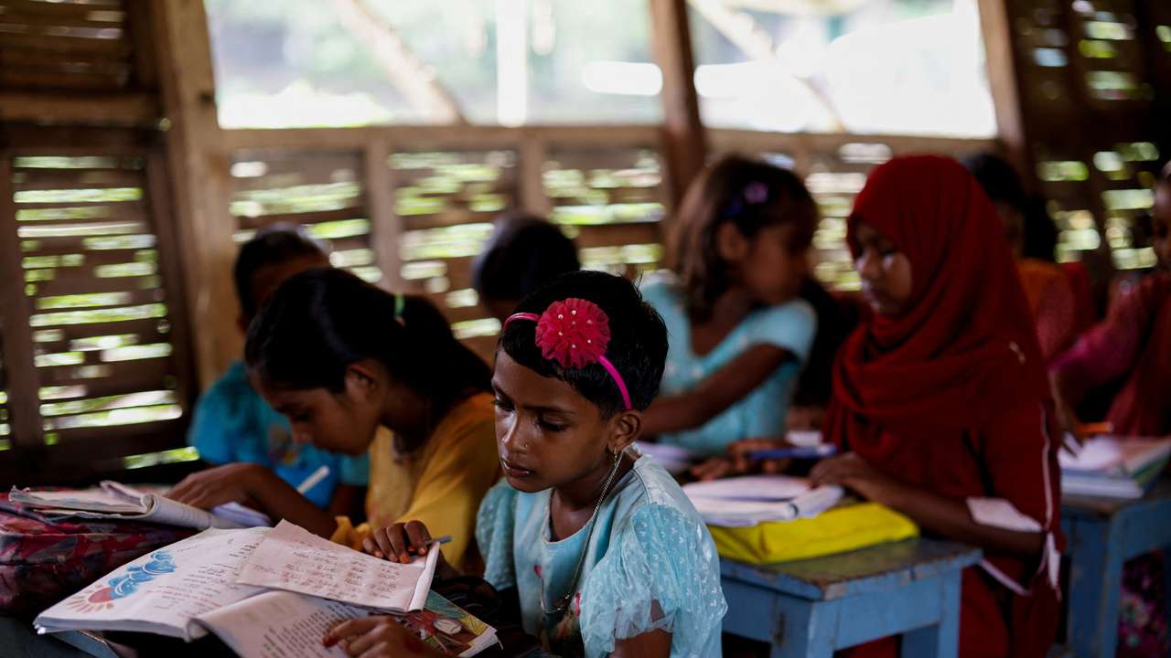 Boat school keep education afloat in flood-prone Bangladesh