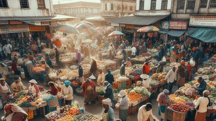 Market in Eswatini