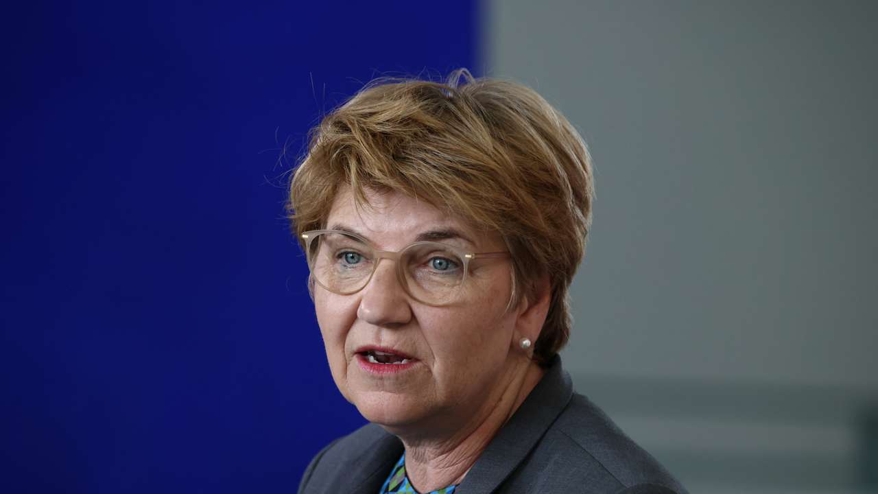 Germany's Scholz and Swiss President Amherd hold news conference in Berlin