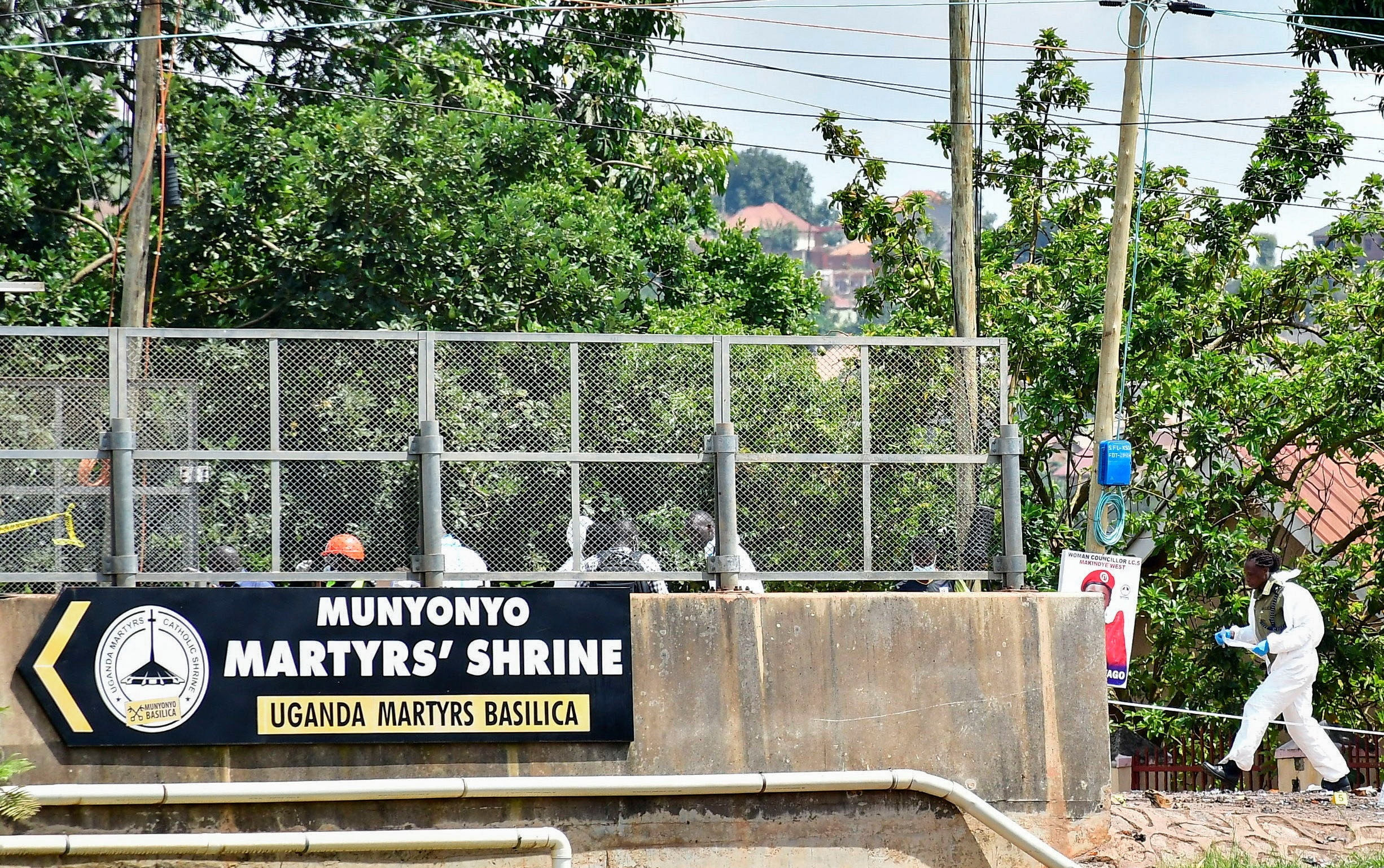 Bomb blast near shrine in Munyonyo, Kampala