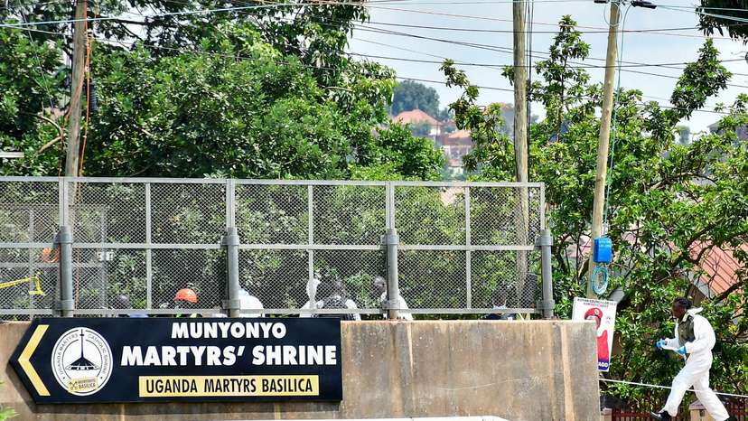 Bomb blast near shrine in Munyonyo, Kampala