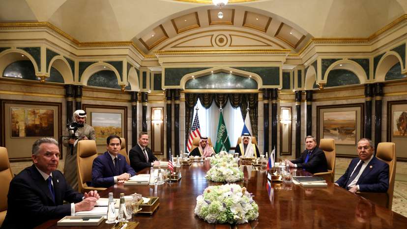 FILE PHOTO: U.S. Secretary of State Rubio visits Saudi Arabia