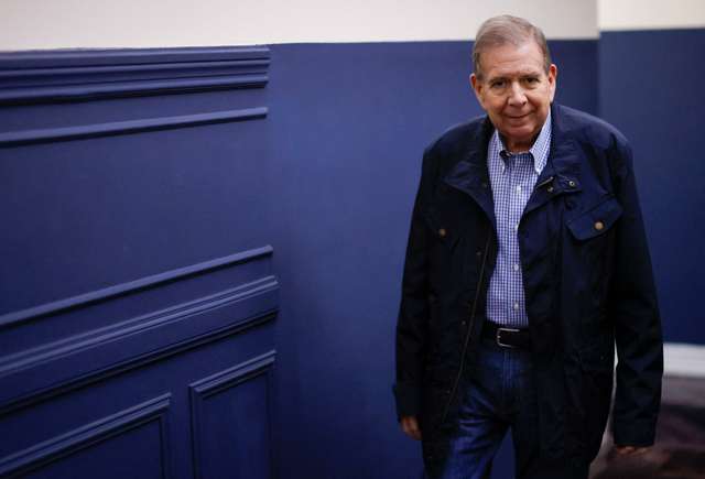 Exiled Venezuelan opposition leader Gonzalez speaks to Reuters