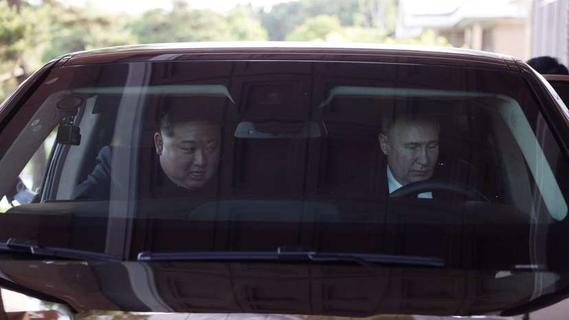 Russian President Putin visits North Korea