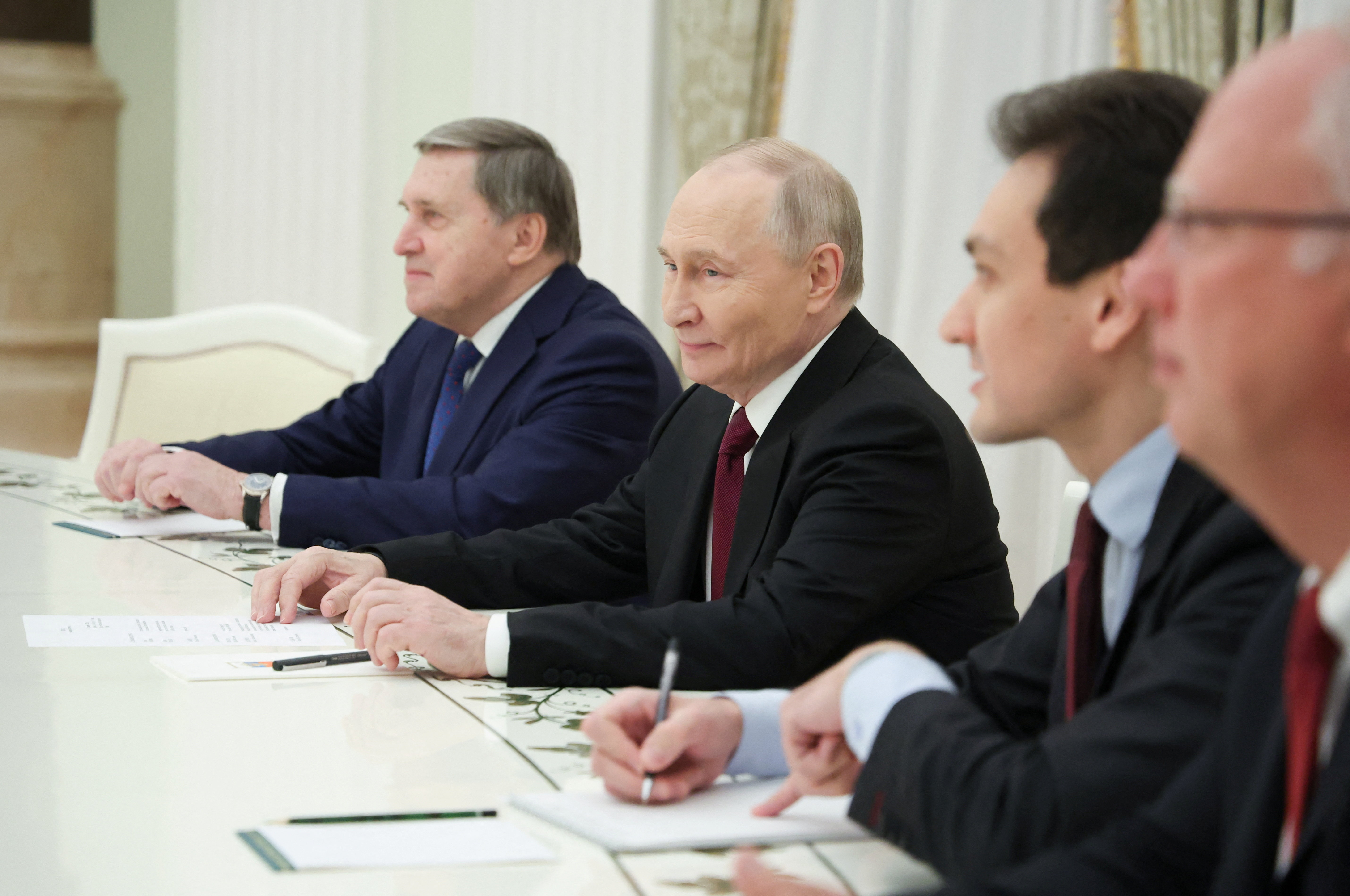 Russian President Putin meets U.S. special representative Witkoff in Moscow
