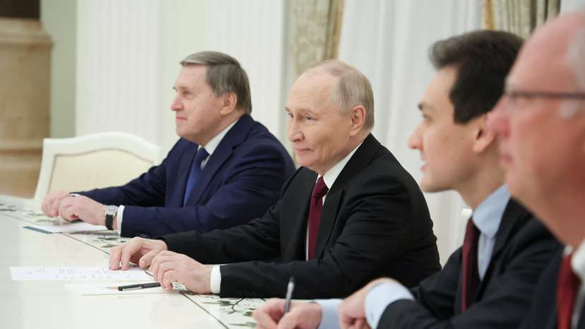 Russian President Putin meets U.S. special representative Witkoff in Moscow