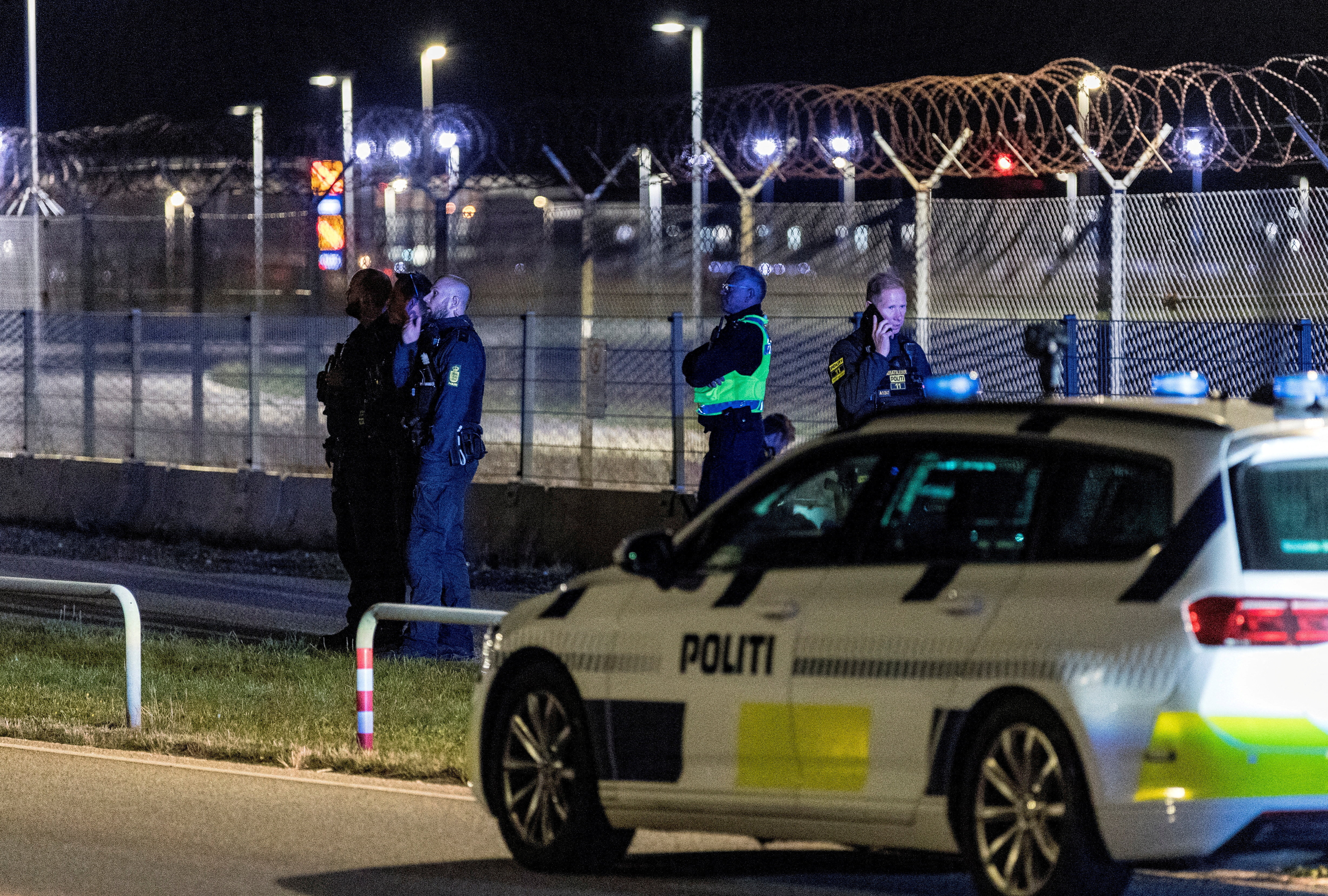 FILE PHOTO: Drone reports at Copenhagen Airport