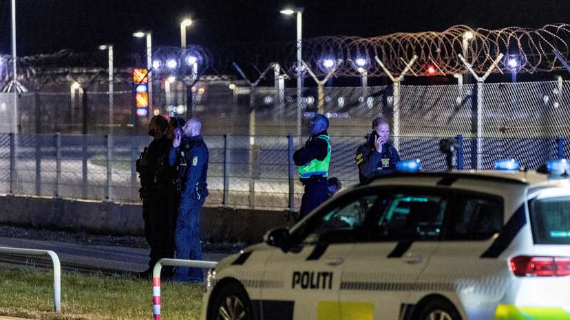 FILE PHOTO: Drone reports at Copenhagen Airport