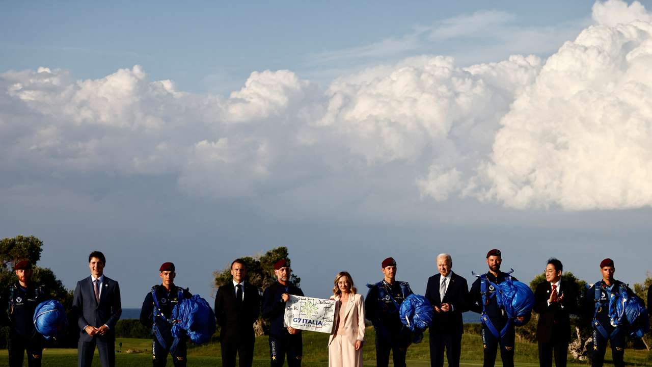 Italy hosts G7 summit in Puglia