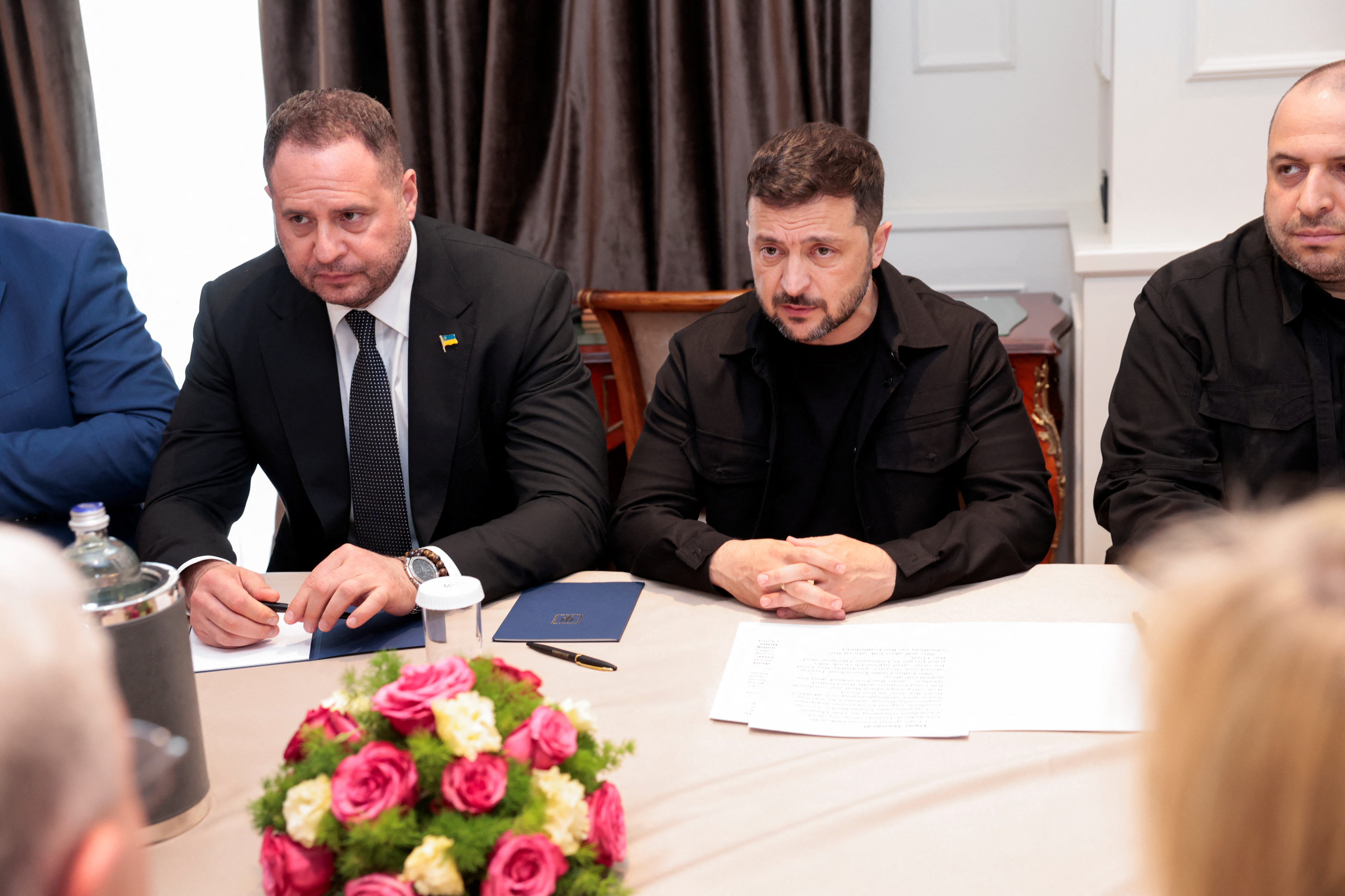Ukrainian President Zelenskiy and U.S. Special Envoy for Ukraine Kellogg meet in Rome