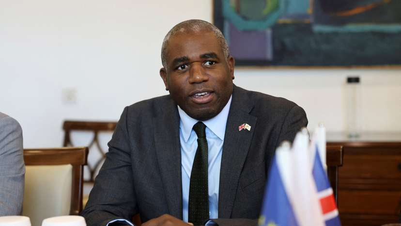 British Foreign Secretary David Lammy visits Cyprus