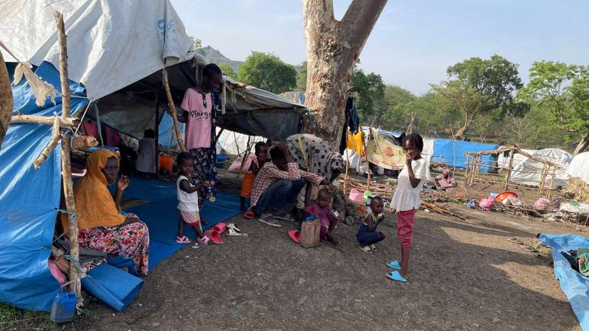 FILE PHOTO: Sudan refugees say attacks leave thousands stranded in Ethiopian forest