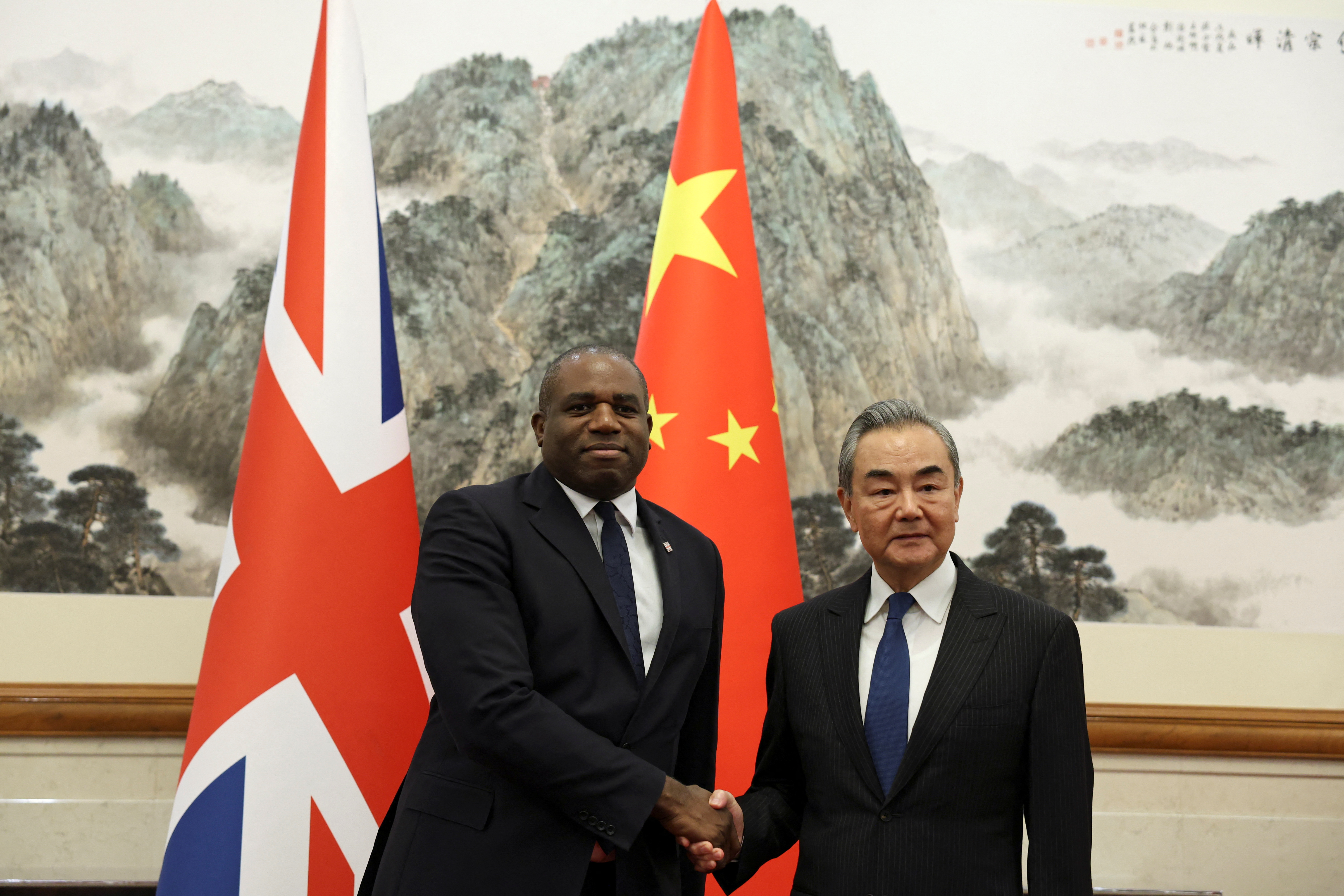 British Foreign Secretary David Lammy visits Beijing