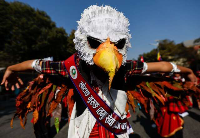 Tamu Lhosar, a New Year festival of the Gurung community in Kathmandu