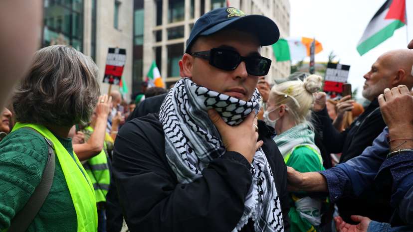 Member of Irish rap group Kneecap in UK court on terrorism charge