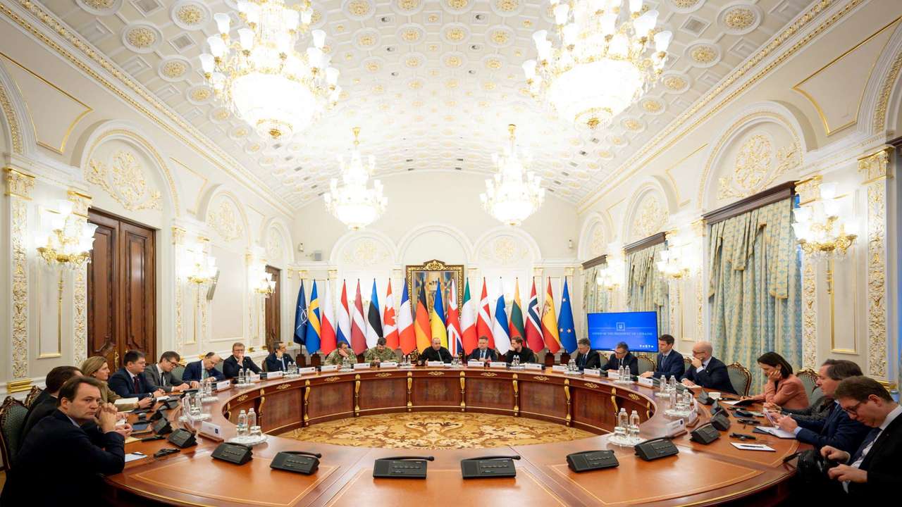 European national security advisors meeting in Kyiv