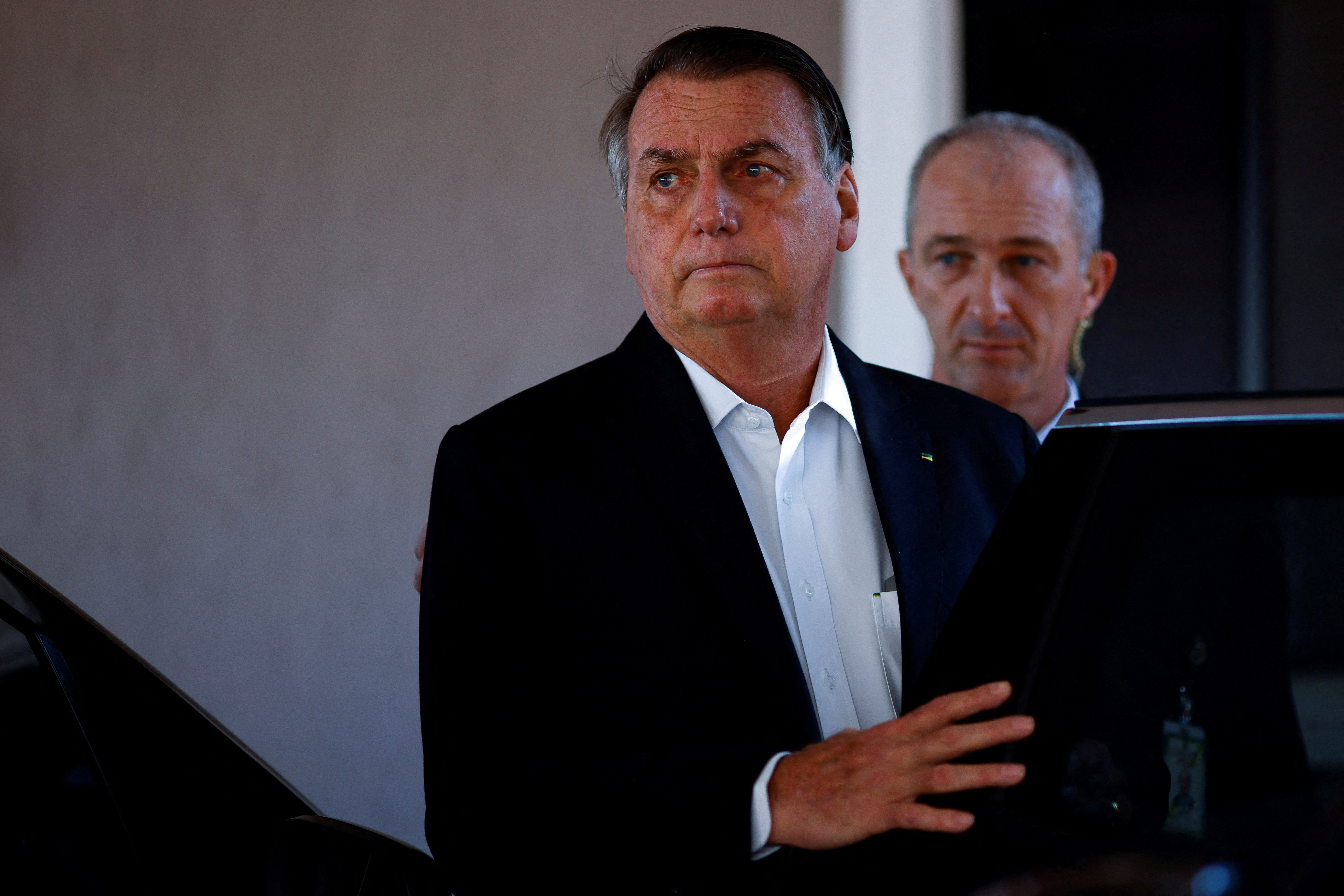 FILE PHOTO: Search operation at former Brazilian President Jair Bolsonaro's home, in Brasilia