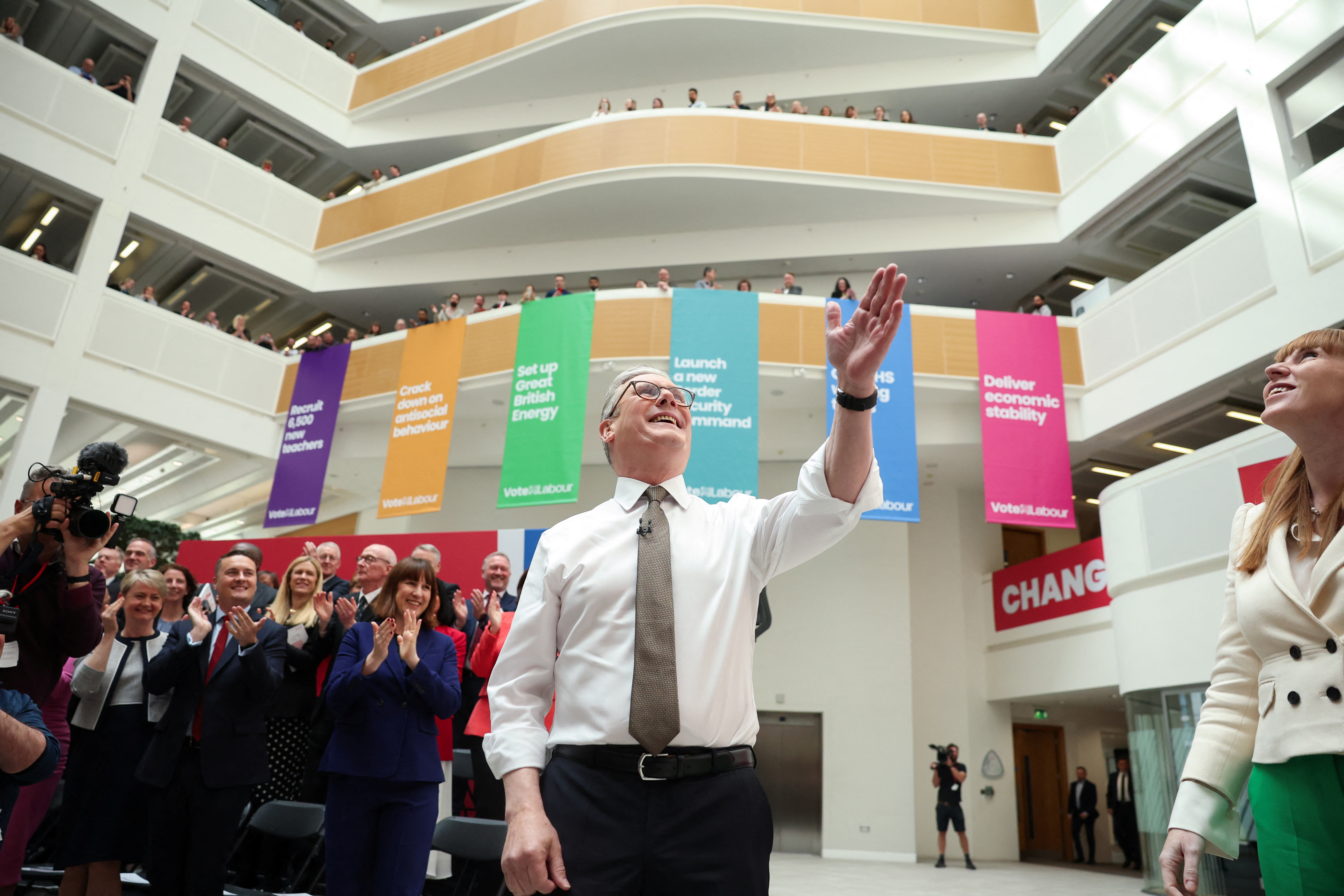 Britain's Starmer expected to launch Labour party manifesto