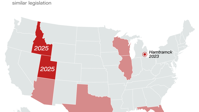 Some US states are introducing laws banning the display of LGBT flags in public institutions, with the excuse of striving for “ideological neutrality.” Examples include Hamtramck, Michigan (2023) and new laws in Idaho and Utah, effectiv