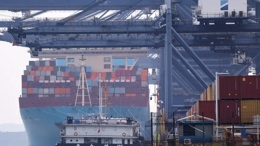 Yantian port in Shenzhen, Guangdong