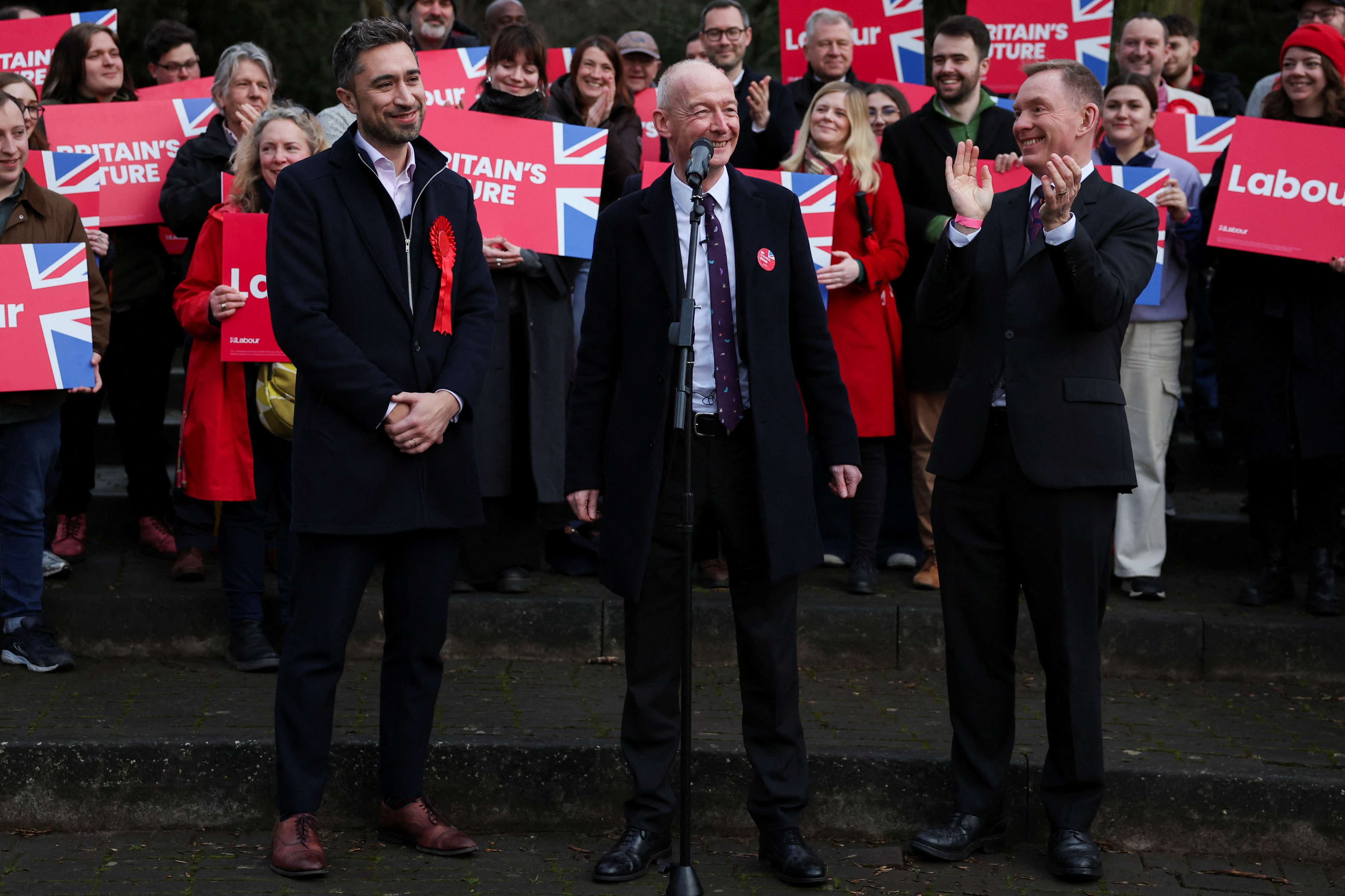 Labour Party candidate Damien Egan wins the parliamentary by-elections, in Thornbury