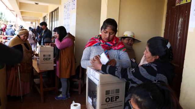 Bolivia holds presidential elections