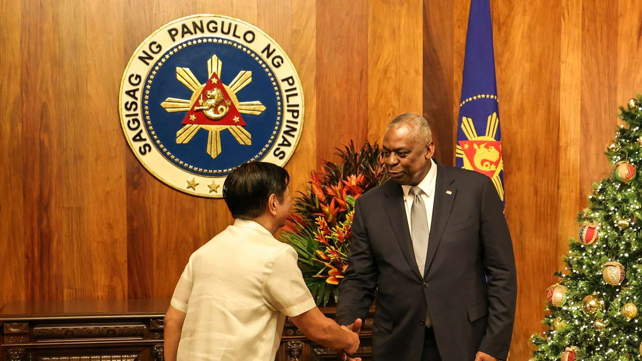 U.S. Defense Secretary Austin visits Manila