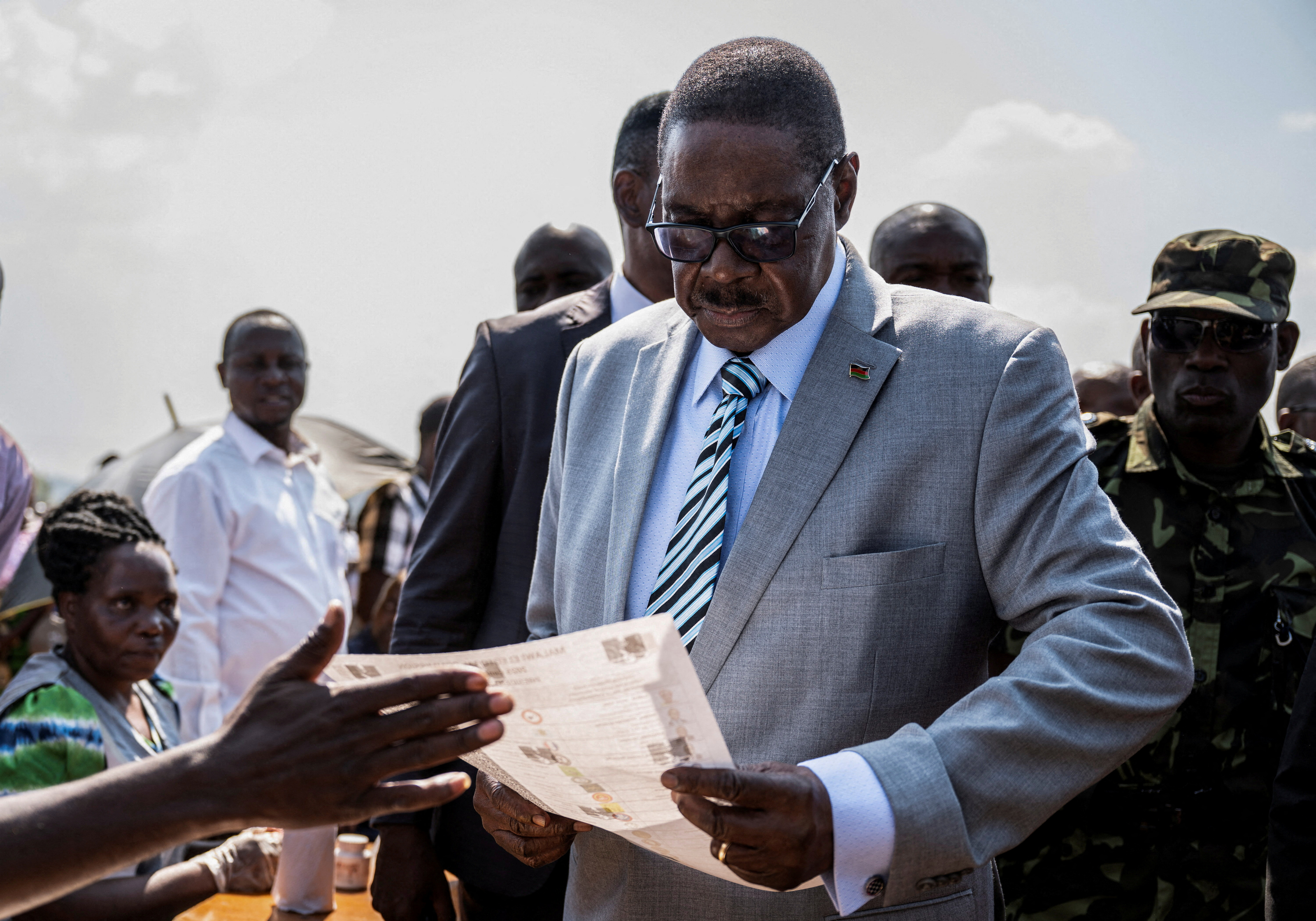 FILE PHOTO: Malawians vote to elect a new president, members of parliament and local officials