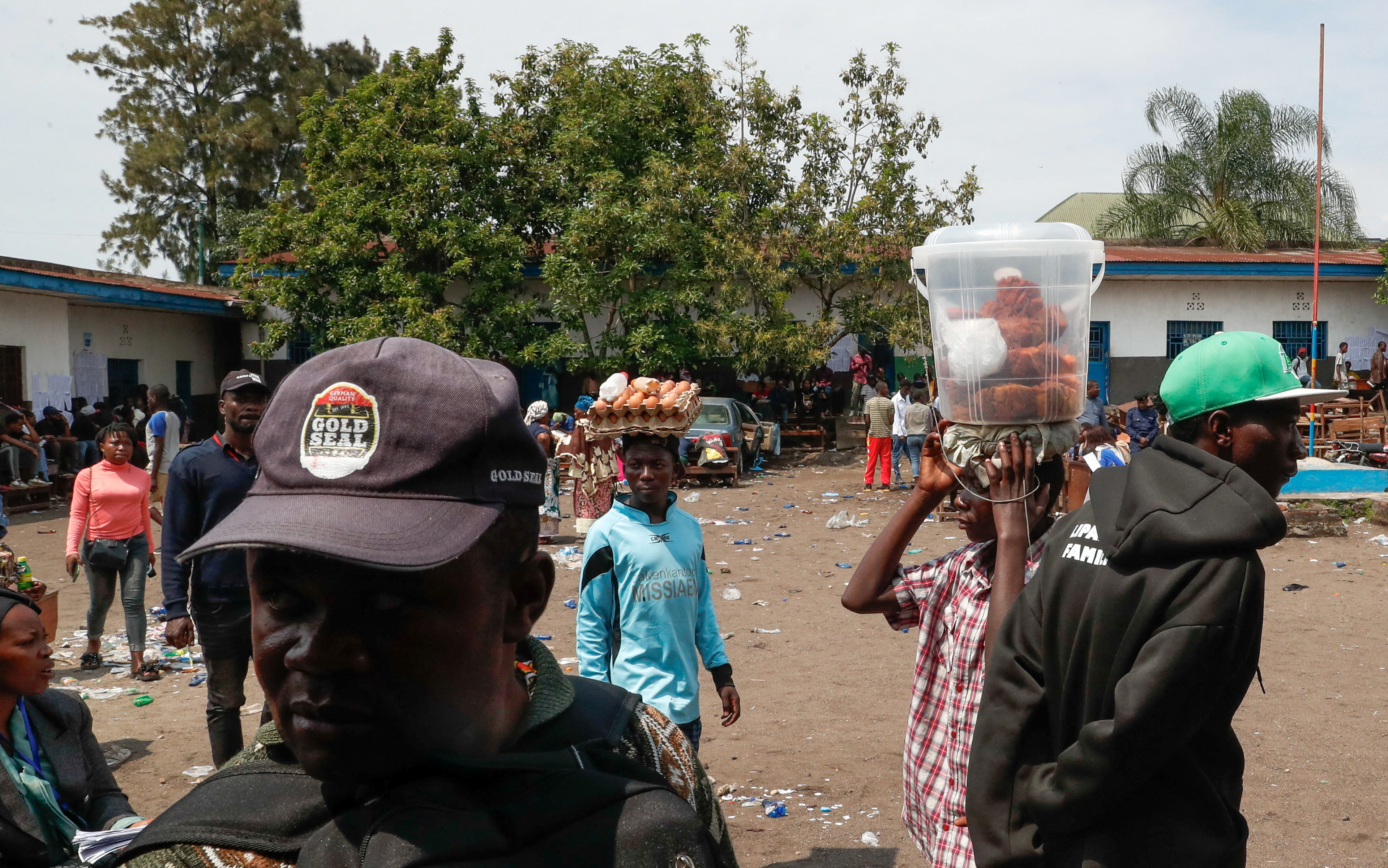 Congo holds presidential election in Goma