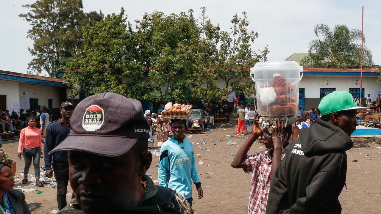 Congo holds presidential election in Goma