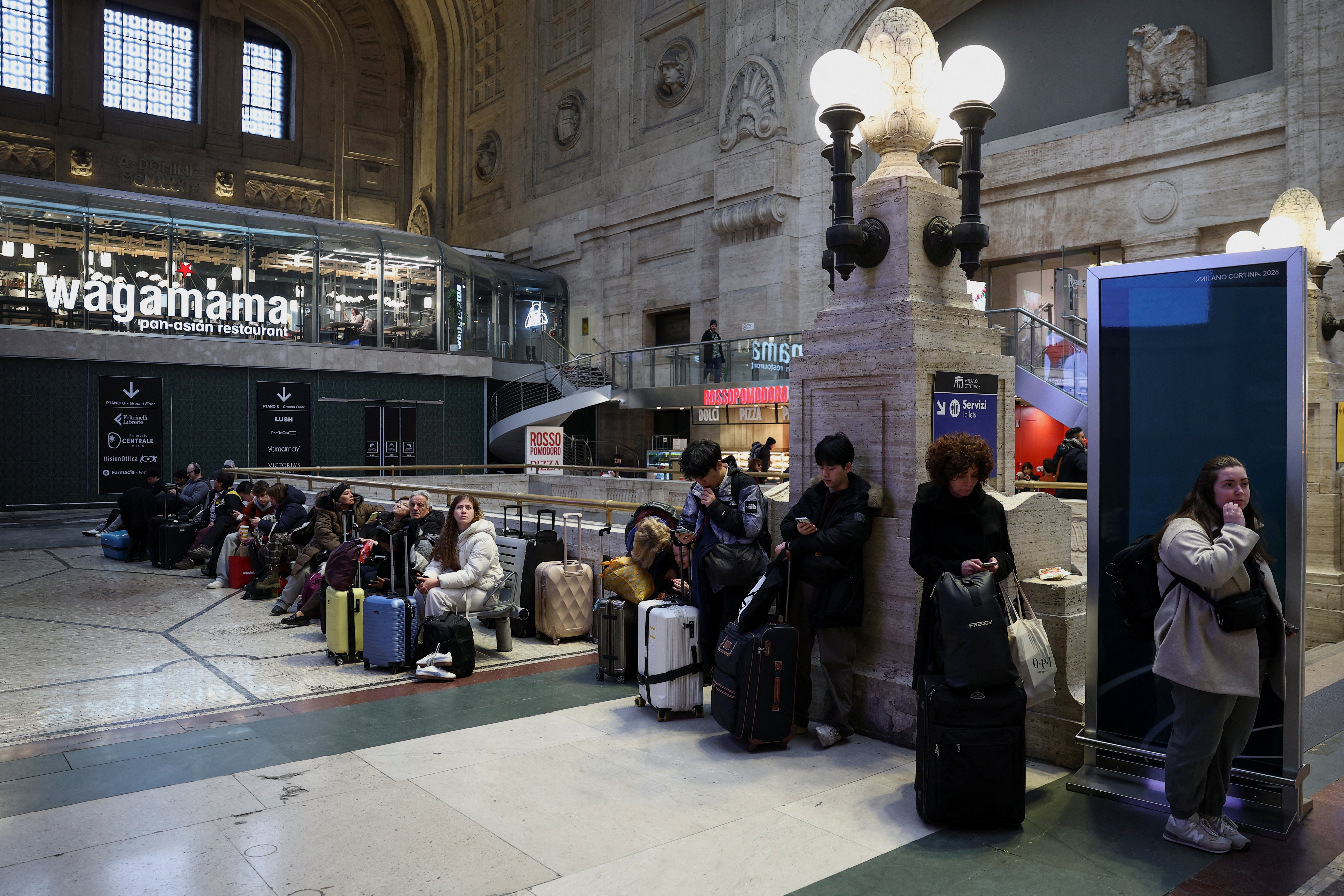 Delays at Milan train station, as Italian police investigate possible cable sabotage