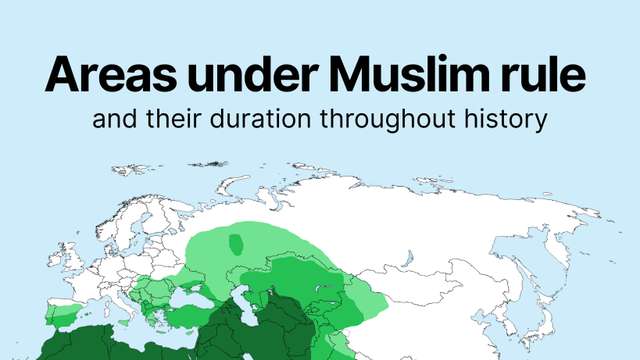 Muslim rule stretched across three continents and lasted more than 1,000 years in some regions
