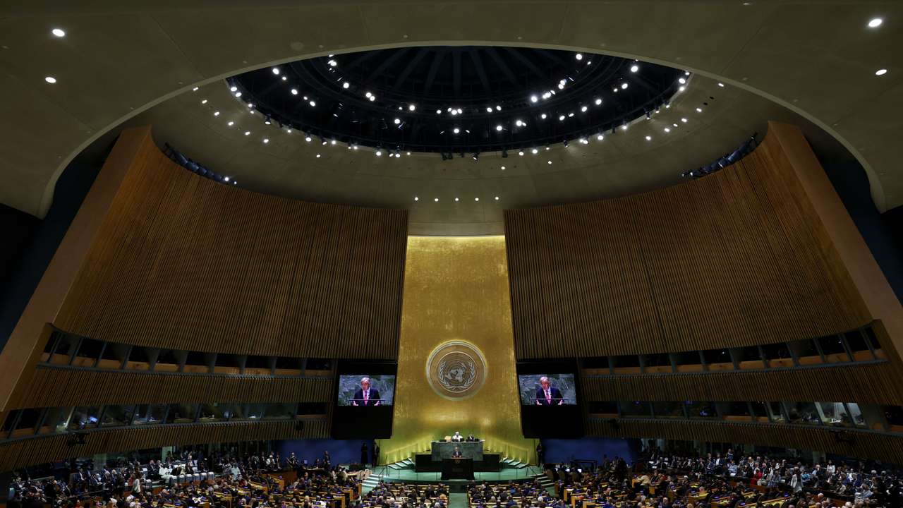 World leaders take part in the 79th annual U.N. General Assembly high-level debate