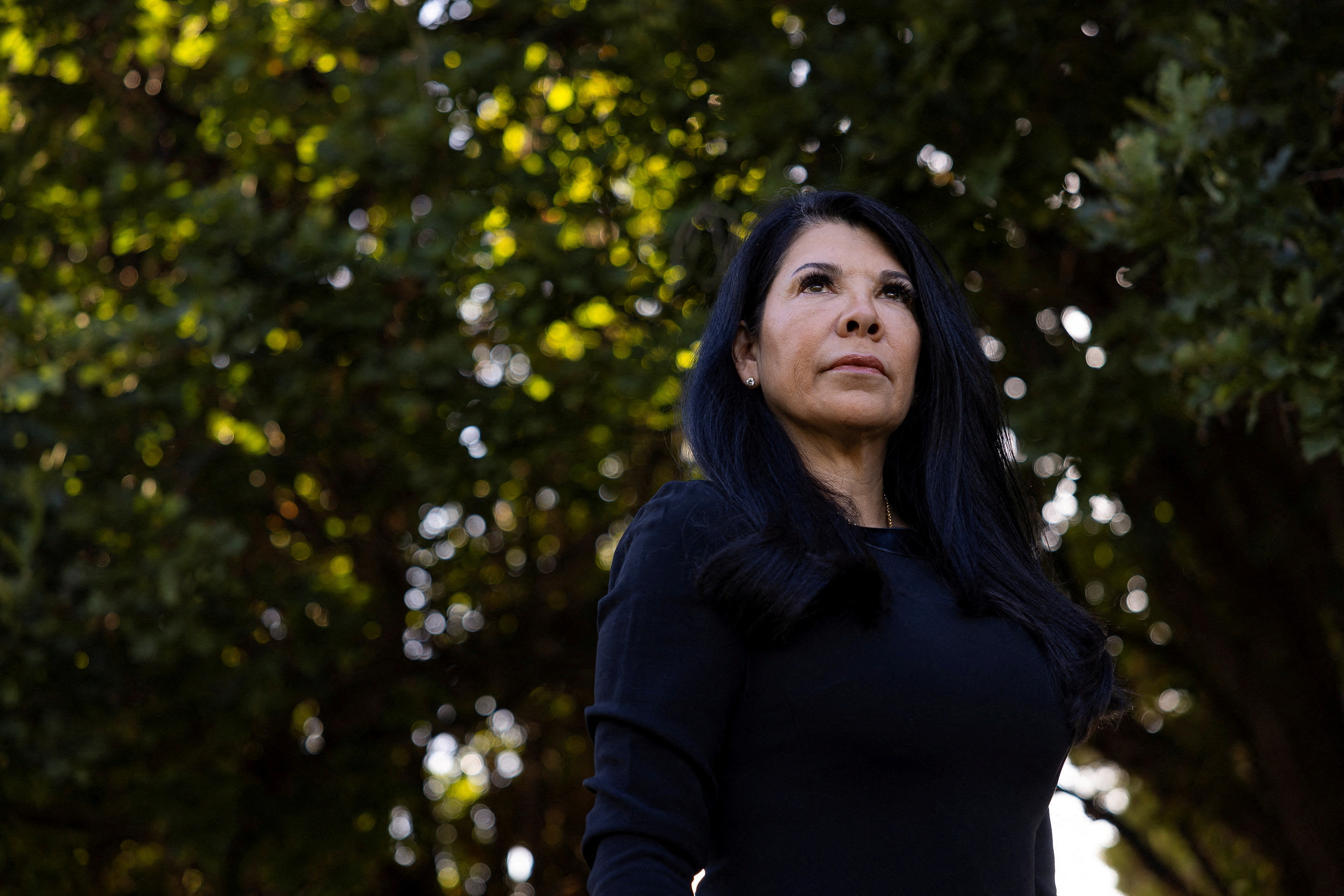 FILE PHOTO: Andrea Thomas poses for a portrait, in Denver