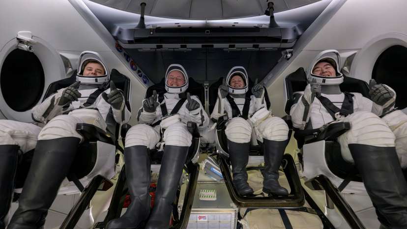 NASA's SpaceX Crew-11 Splashdown