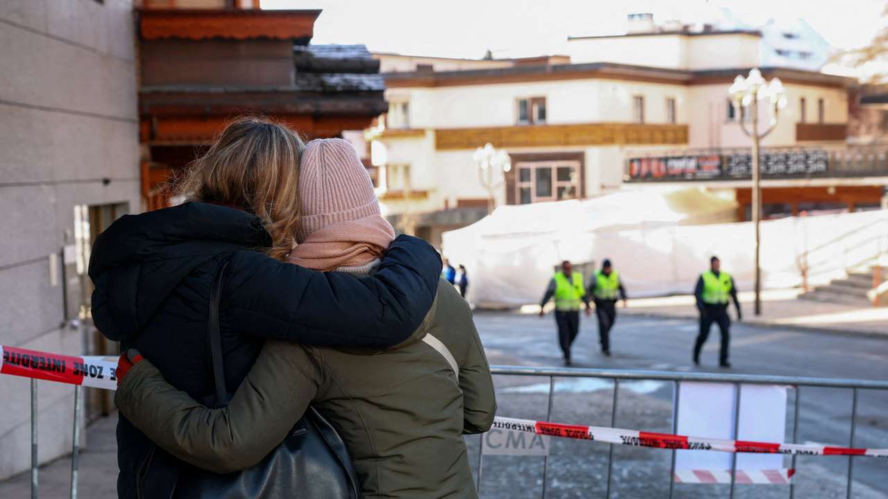 Aftermath of New Year’s Eve party explosion and fire at "Le Constellation" bar in Crans-Montana