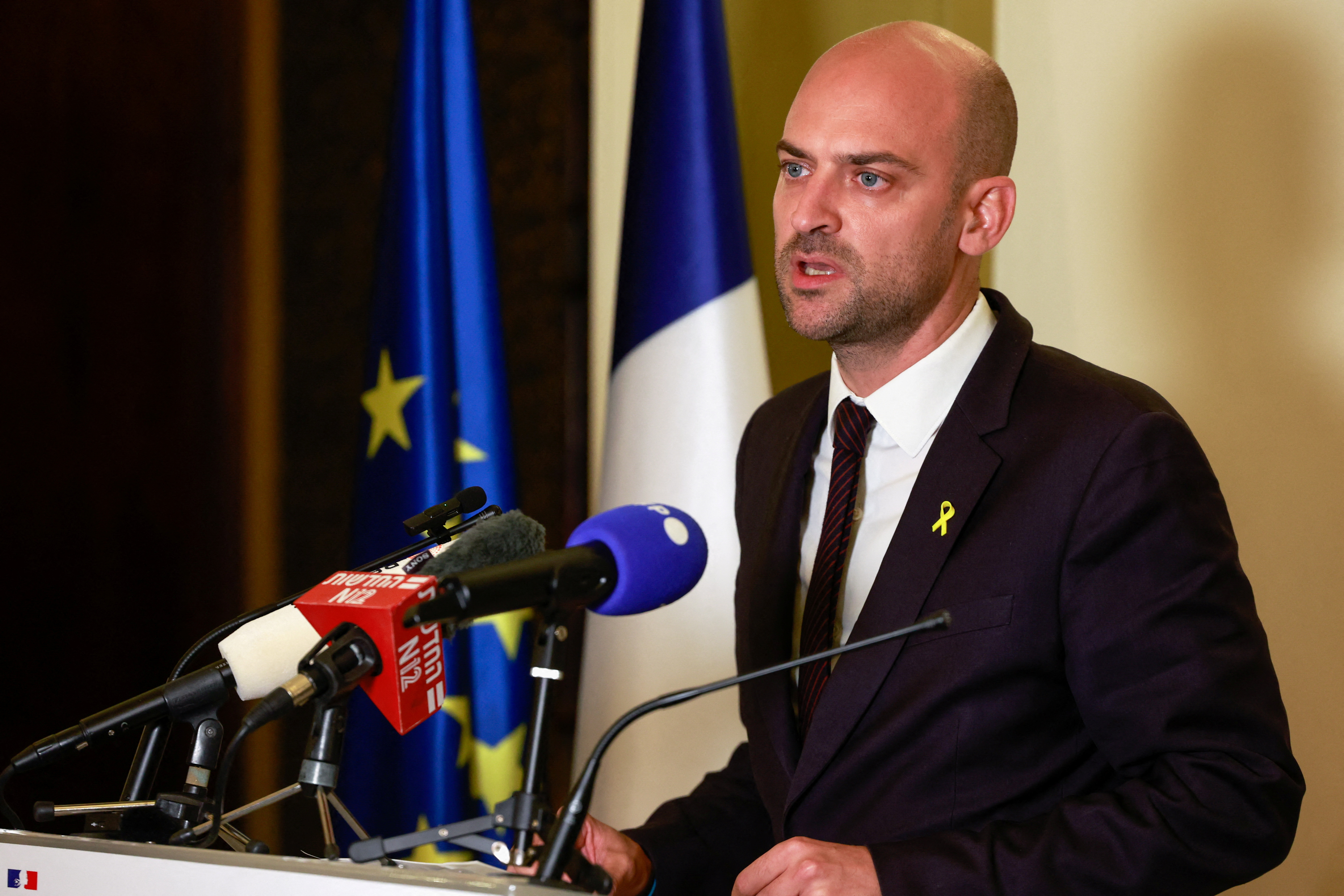 French Foreign Minister Barrot visits Jerusalem