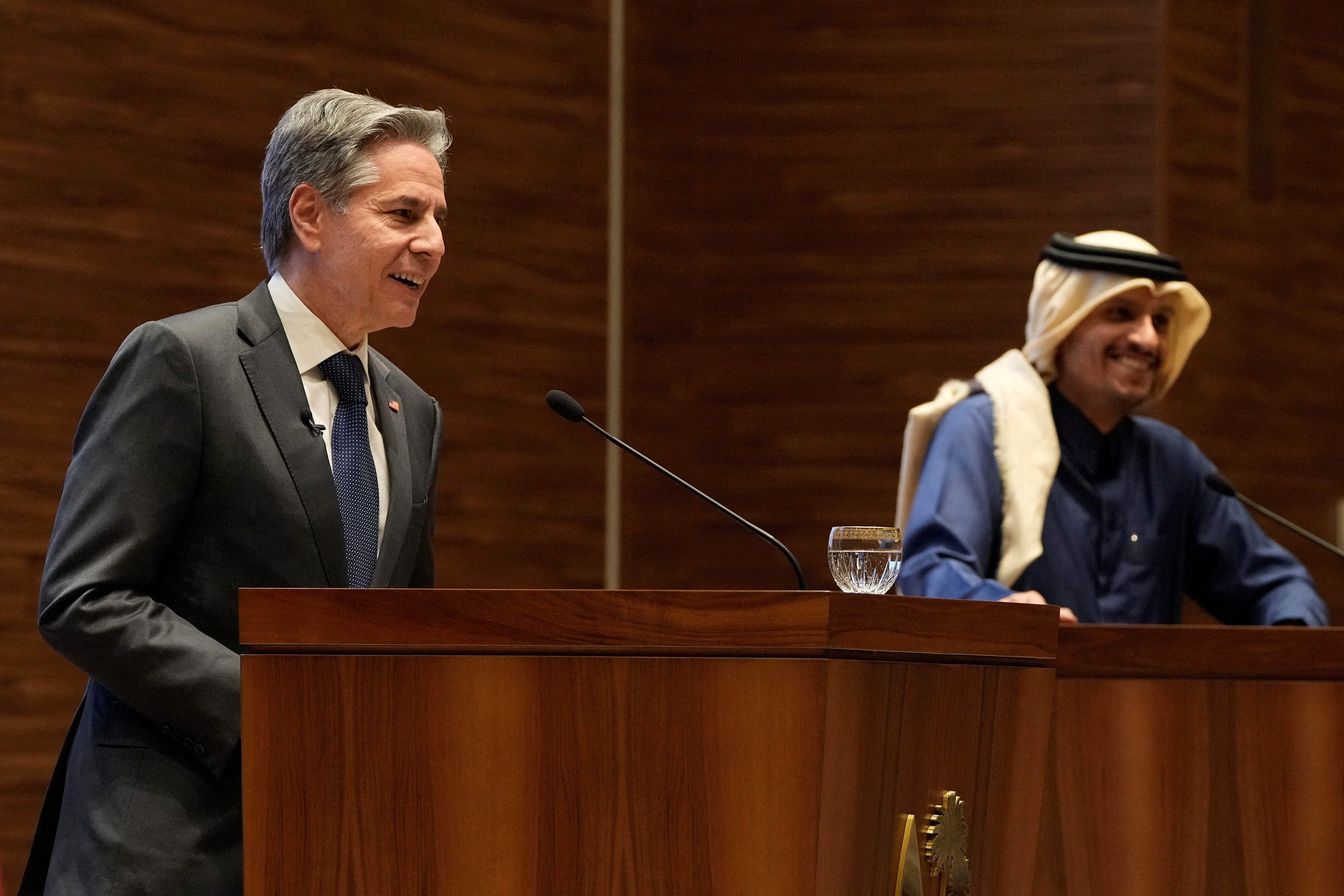 U.S. Secretary of State Antony Blinken visits Qatar