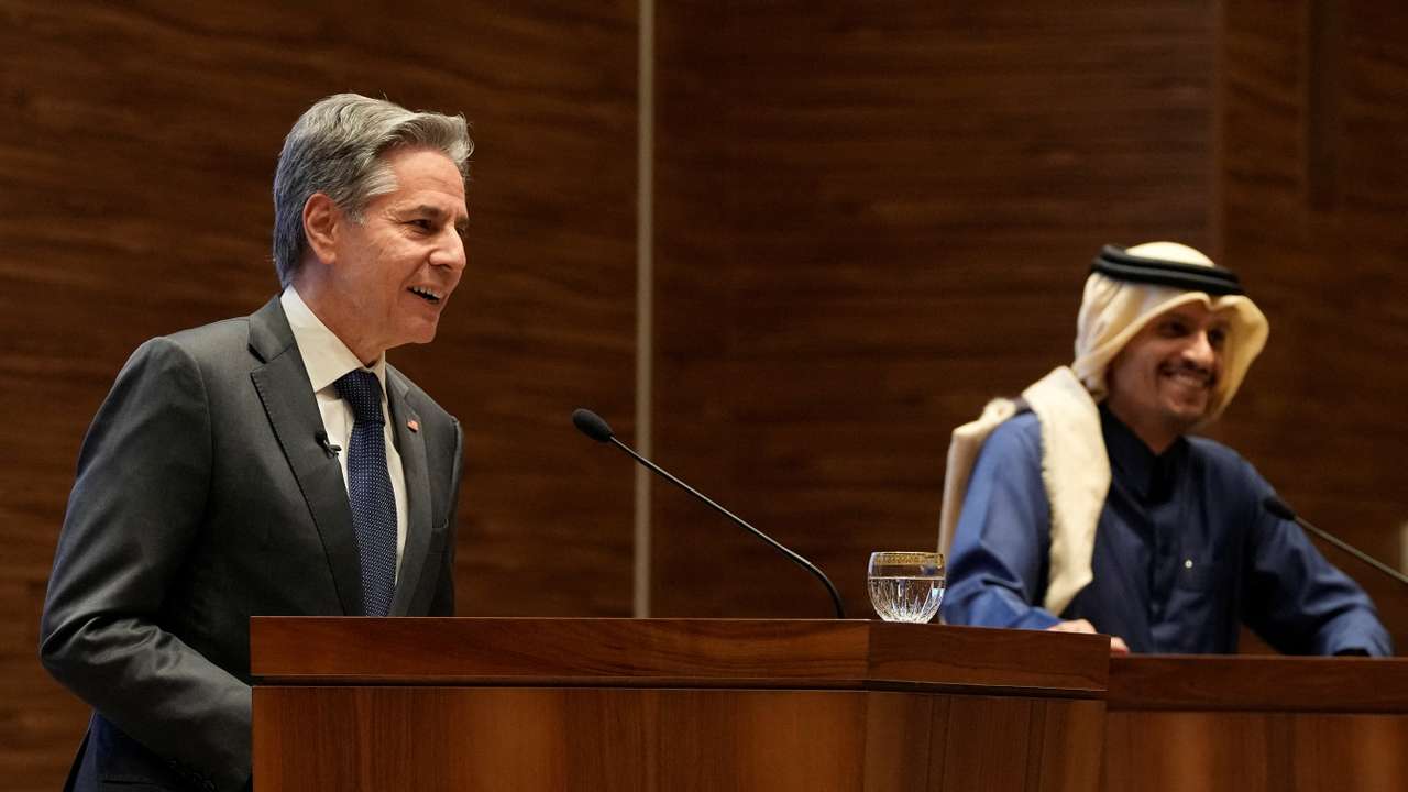 U.S. Secretary of State Antony Blinken visits Qatar