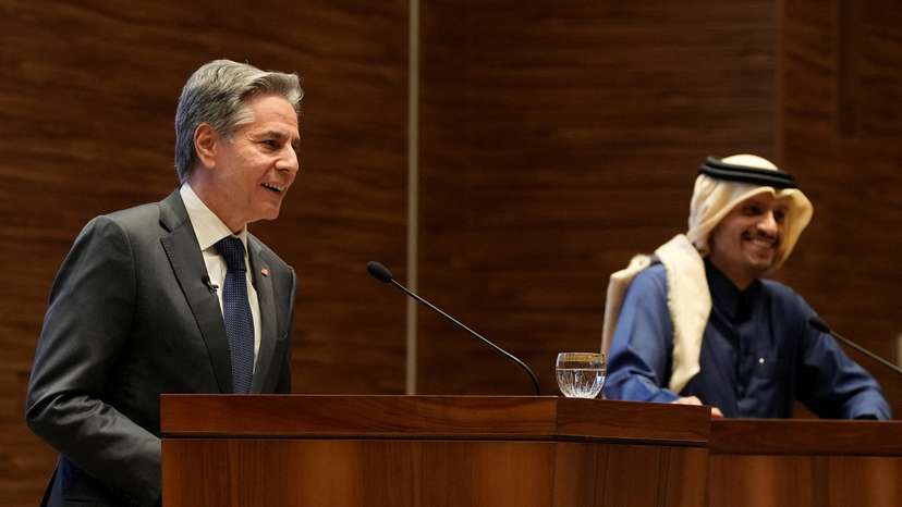 U.S. Secretary of State Antony Blinken visits Qatar
