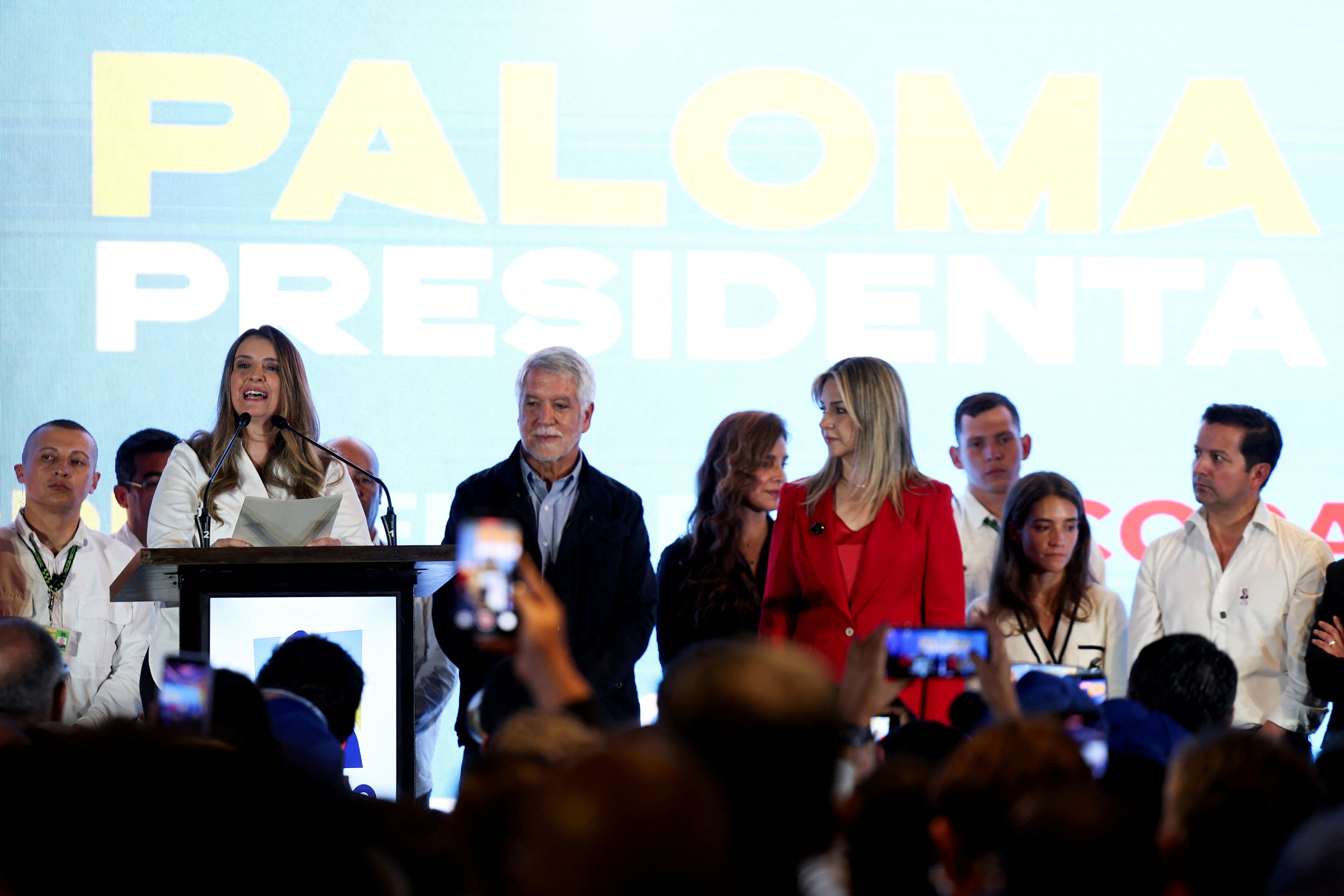 Elections and party primaries for presidential race, in Bogota