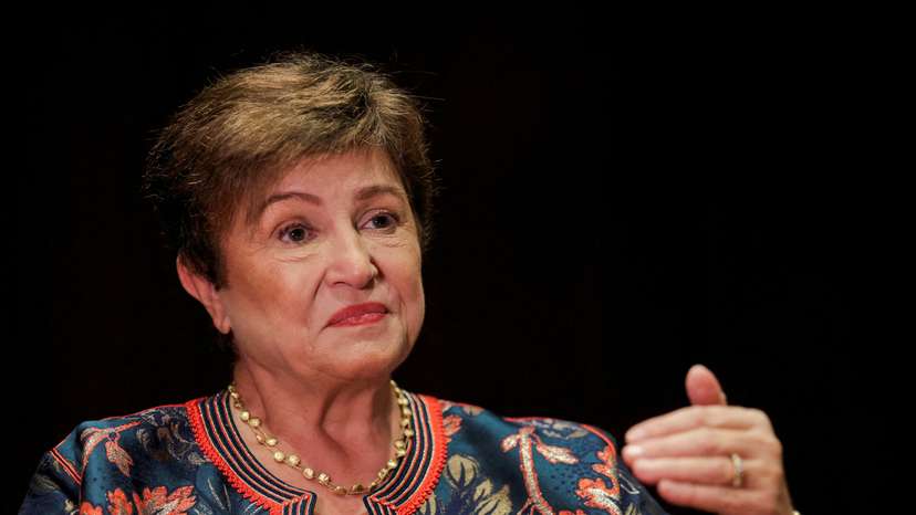 FILE PHOTO: IMF chief Georgieva says she's focused on job at hand, not future role