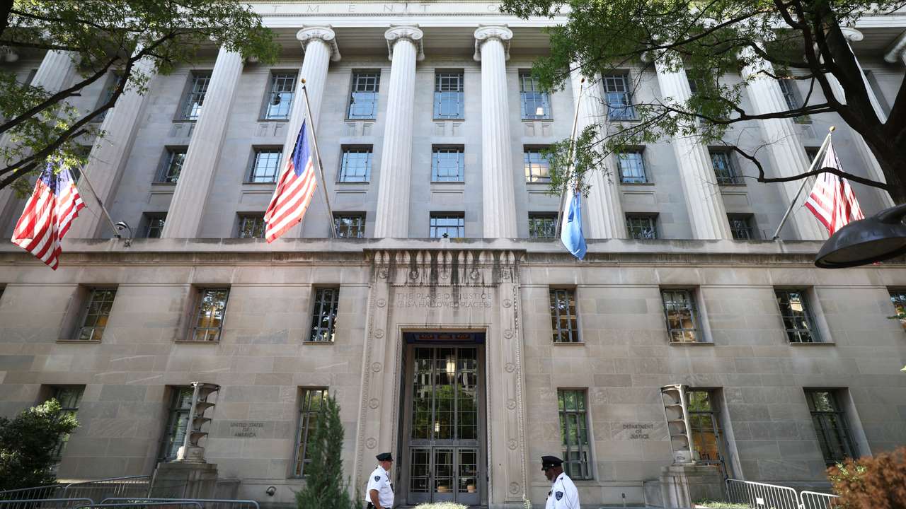 Department of Justice in Washington