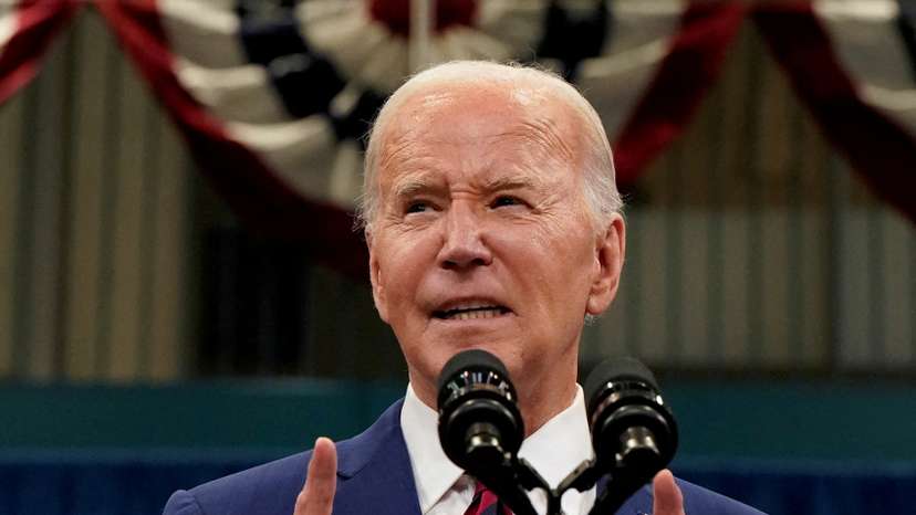 FILE PHOTO: U.S. President Joe Biden visits Raleigh, North Carolina