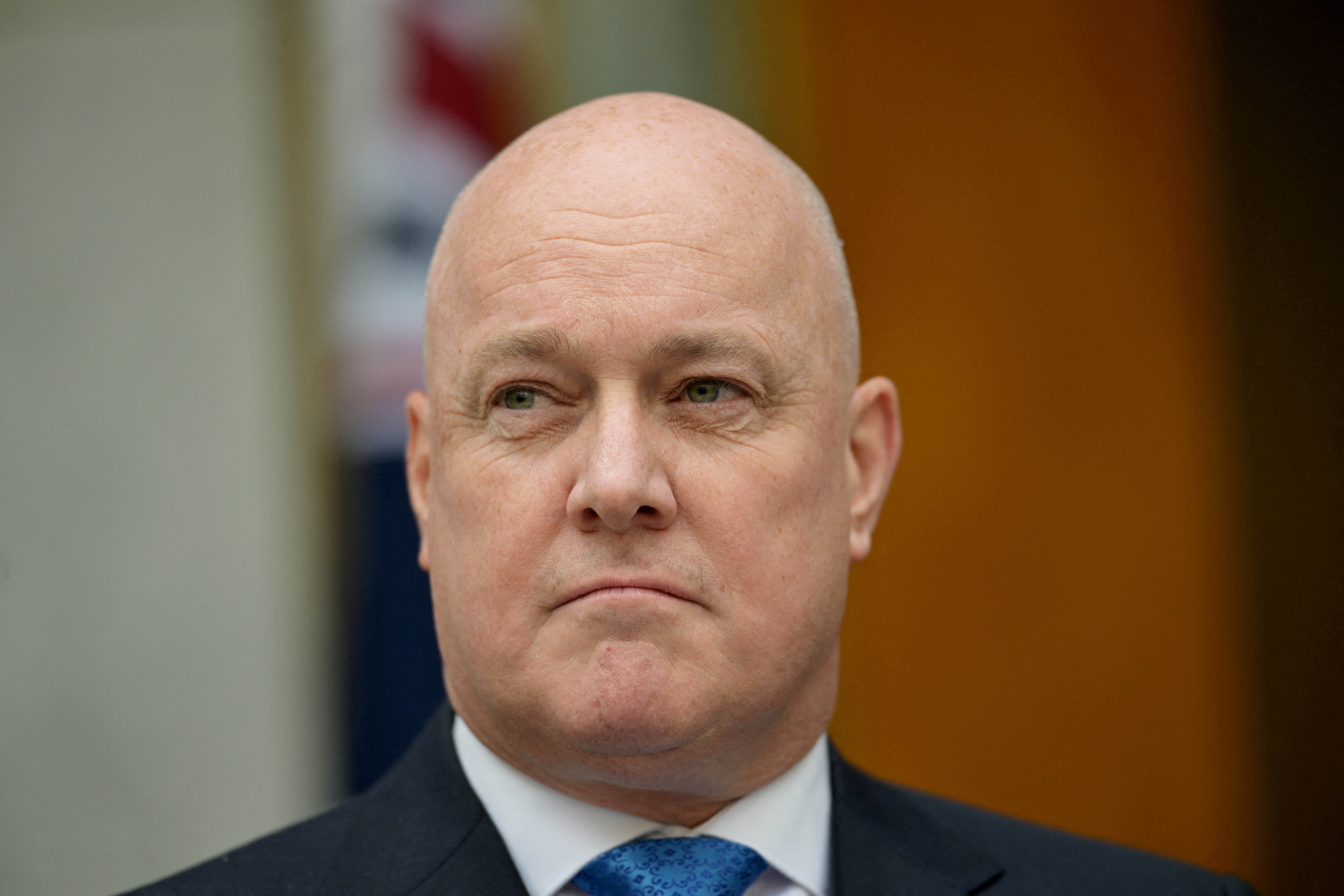 FILE PHOTO: New Zealand's Prime Minister Christopher Luxon in Canberra