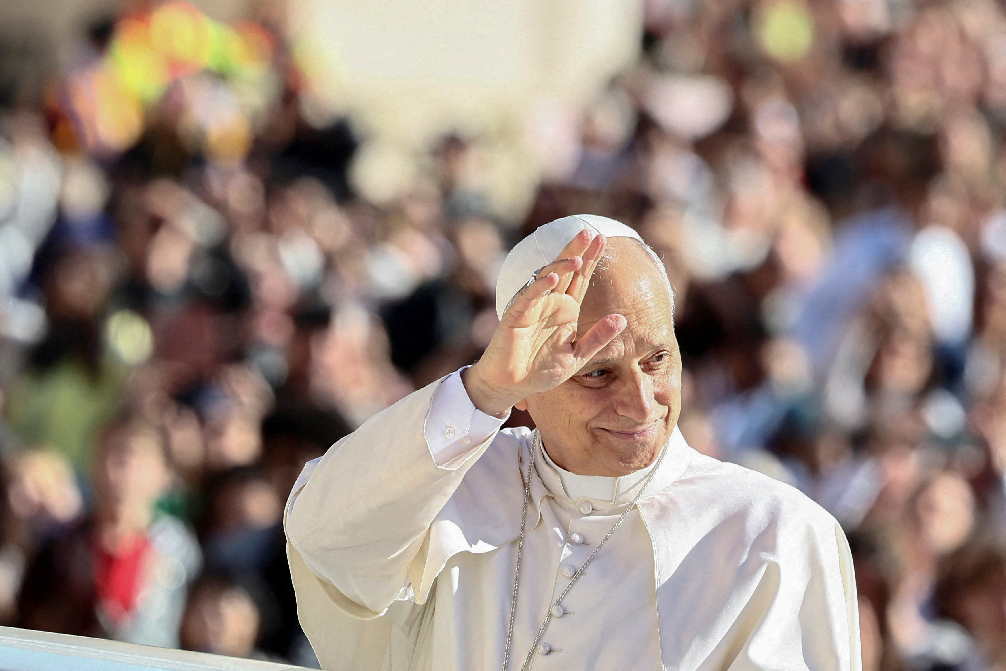 Pope Leo XIV holds general audience at the Vatican