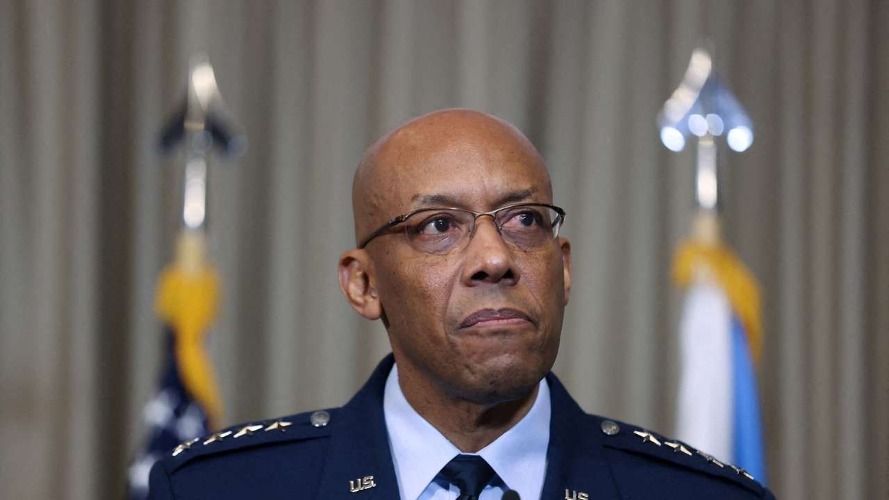 FILE PHOTO: U.S. General Charles Q. Brown Jr.