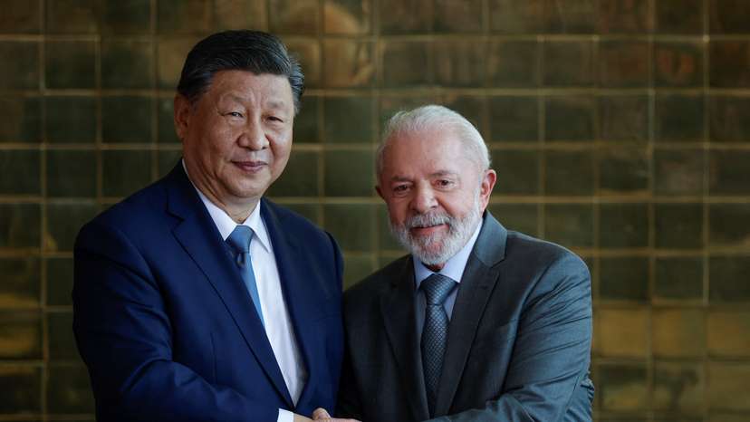 China's President Xi Jinping visits Brazil